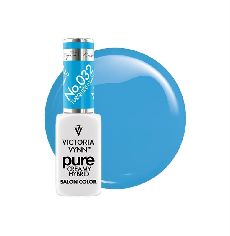 VICTORIA VYNN PURE CREAMY HYBRID TUQUOISE ISLAND COLOR 032 - 8ML