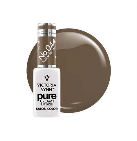 VICTORIA VYNN PURE CREAMY HYBRID WARM BROWN COLOR 044- 8ML