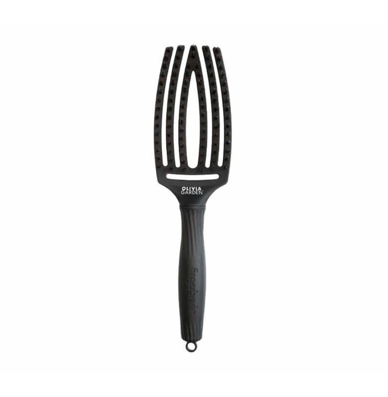 FINGER BRUSH FULL BLACK M OLIVIA GARDEN