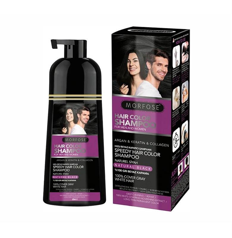 HAIR COLOR SHAMPOO FOR MEN & WOMEN 420ML