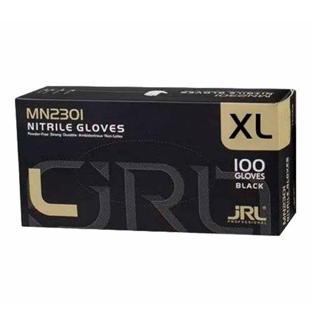 GUANTES NITRILO NEGROS TALLA XL