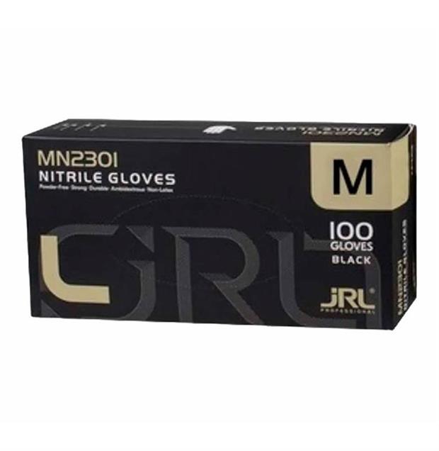 GUANTES NITRILO NEGROS TALLA M