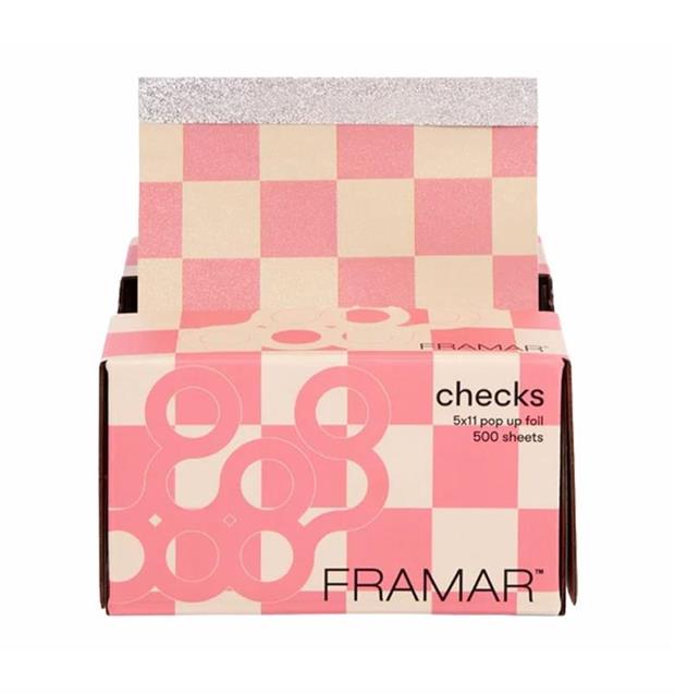 5X11 POP-UPS BEIGE-PINK CHECKERED 500 SHEETS