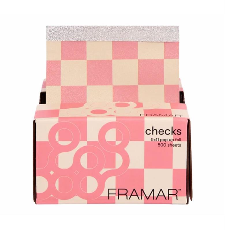 5X11 POP-UPS BEIGE-PINK CHECKERED 500 SHEETS