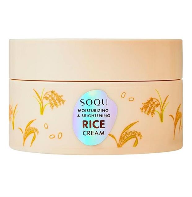 SOQU MOISTURIZING & BRIGHTENING RICE CREAM