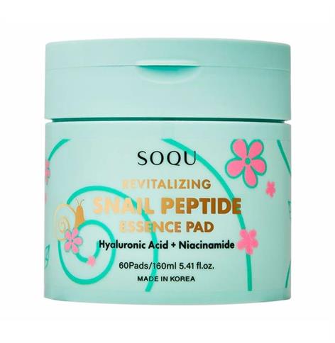 SOQU REVITALIZING SNAIL PEPTIDE ESSENCE PAD