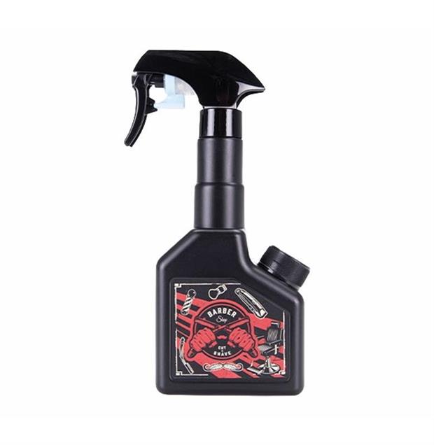 BARBER FUEL PULVERIZADOR CON DOBLE SISTEMA DE RECARGA NEGRO 300ML