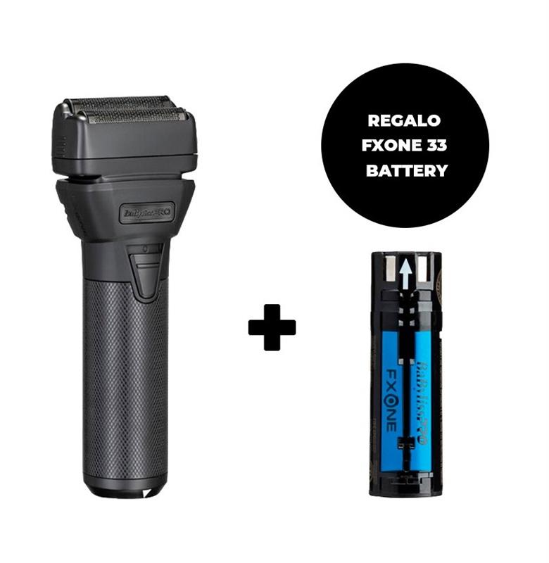 KIT FXONE SHAVER MATTE BLACK+REGALO FXONE 33 BATTERY(43983)
