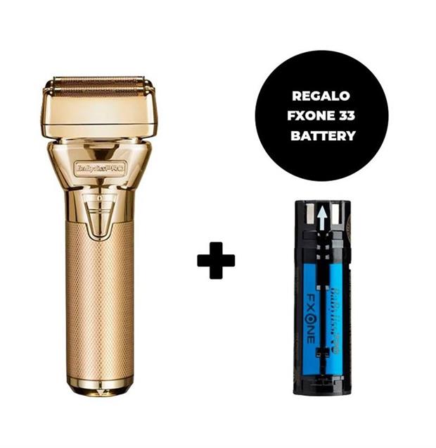 KIT FXONE SHAVER GOLD+REGALO FXONE 33 BATTERY(43983)