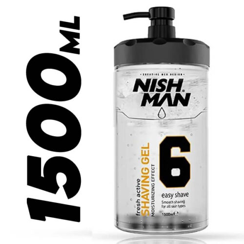 GEL DE AFEITAR TRANSPARENTE NISHMAN 1500ml