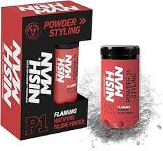 NISHMAN POLVO DE PEINADO  P1 FLAMING 20g -