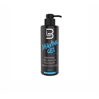 GEL DE AFEITAR TRANSPARENTE AQUA L3V3L 3 500ML