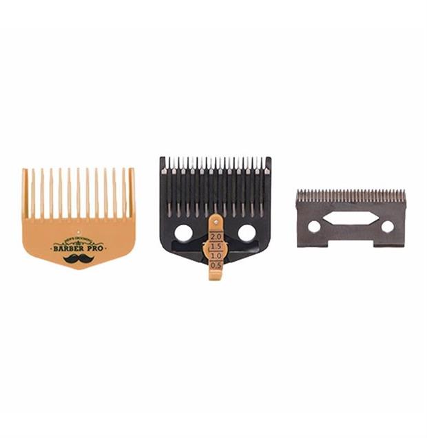 ADJUSTABLE PEINE GUIA PARA CLIPPER 1,5MM-3MM-4,5MM-6MM NARANJA