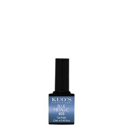 GEL-POLISH BLUE METALIC KUOS