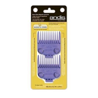 PACK 2 PEINES ANDIS MAGNETICOS 2.4 - 4.5mm