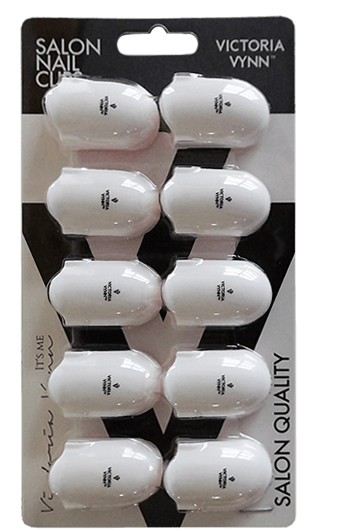 SALON NAIL CLIPS VV 10 PIEZAS