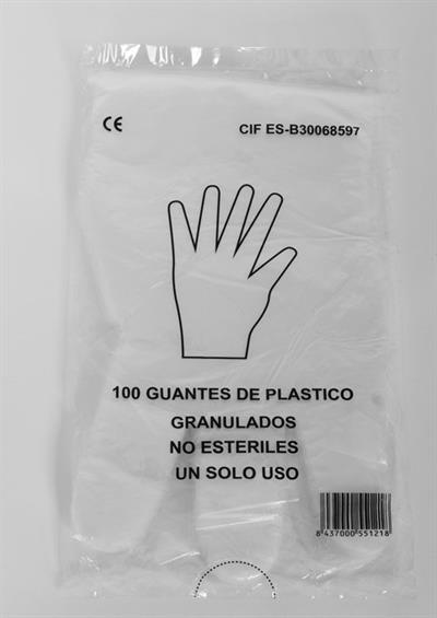 GUANTES POLIETILENO  100 und