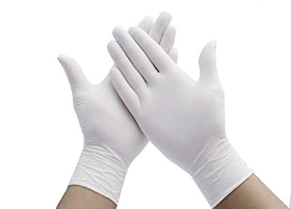 GUANTES VINILO BLANCO S/POLVO T/P