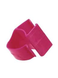 MUÑEQUERAS PARA PAPEL RINGLETS ROSA