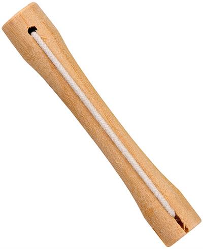 BOLSA 12 UND. BIGUDIS MADERA Nº 5