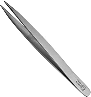 PINZA DEPILAR INOX. PUNTA FINA SOLIGEN 9.5cm