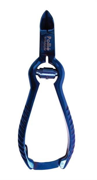 CORTA UÑAS PEDICURA AZUL TITANIO