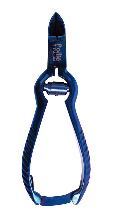 CORTA UÑAS PEDICURA AZUL TITANIO