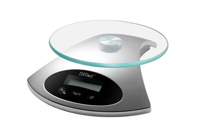 BALANZA DIGITAL CROMADA 5KG (1 gramo)