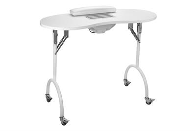 MESA MANICURA PLEGABLE CON ASPIRADOR