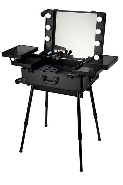 MALETA MAQUILLAJE NEGRO