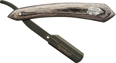 NAVAJA AFEITAR MANGO MADERA