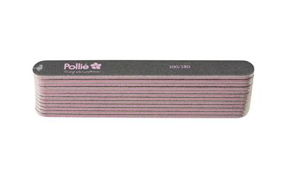 PACK 12 LIMAS 100/180 NEGRAS ACOLCHADA