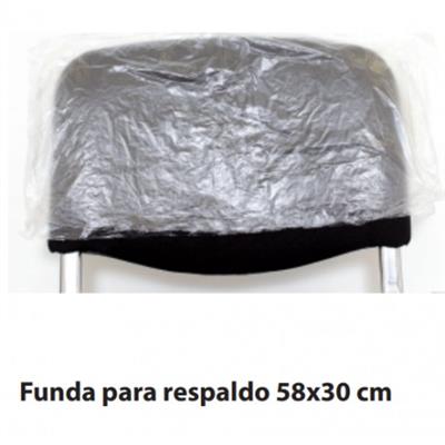 FUNDAS PARA RESPALDO 58X30 100 UND.