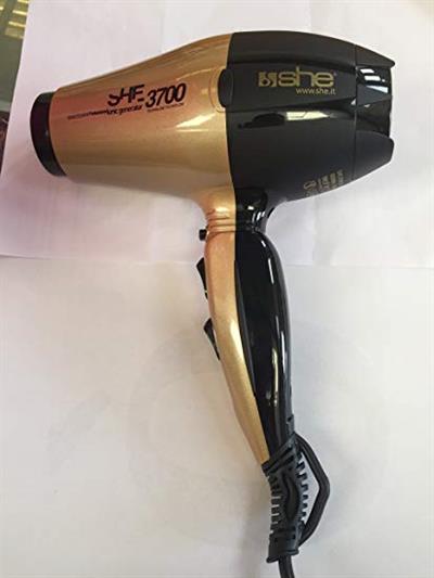 SECADOR SHE 3700 COLOR ORO/NEGRO