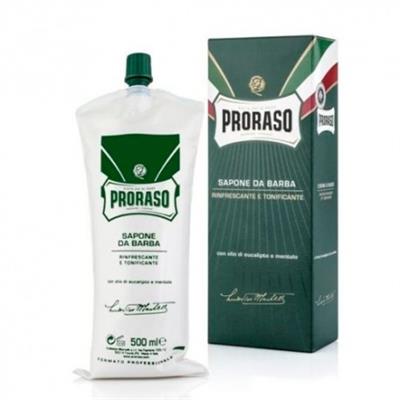 TUBO CREMA AFEITAR PRORASO EUCALIPTO 500ml (400610)