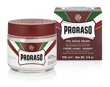 CREMA ANTES DE AFEITAR PRORASO SANDALO/KARITE 100ml (400402)
