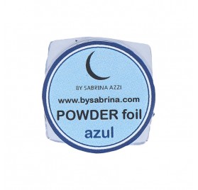 FOIL POWDER AZUL UÑAS