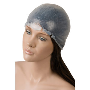 GORRO SILICONA PERFORADO CON GANCHILLO