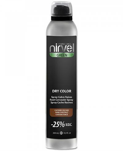 SPRAY CUBRE RAICES NIRVEL CASTAÑO CLARO 300ml