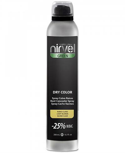 SPRAY CUBRE RAICES NIRVEL COLOR RUBIO CLARO 300ml