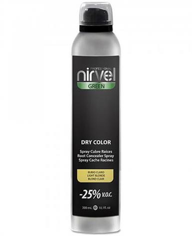 SPRAY CUBRE RAICES NIRVEL COLOR RUBIO CLARO 300ml