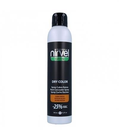 SPRAY CUBRE RAICES NIRVEL RUBIO MEDIO 300ml