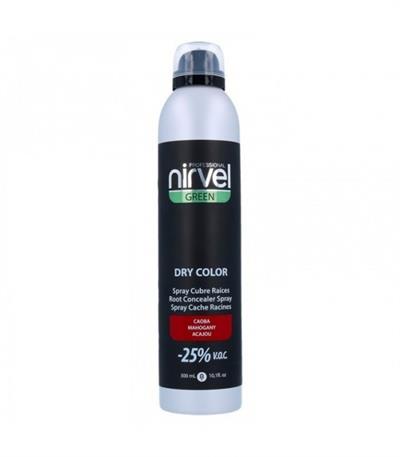 SPRAY CUBRE RAICES NIRVEL CAOBA 300ml