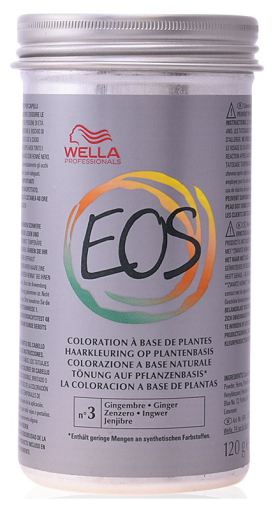 TINTE COLORACION VEGETAL WELLA Nº3 JENJIBRE 120gr