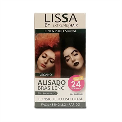 ALISADO BRASILEÑO LISSA SIN FORMOL CABELLO COLOREADO