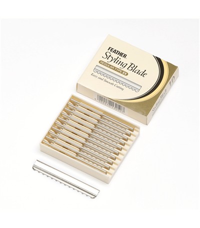 CAJA DE 10 CUCHILLAS FEATHER STYLING RAZOR