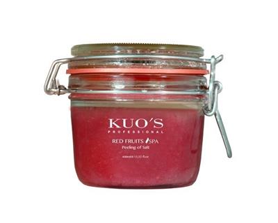 PEELING DE SAL CON FRUTOS ROJOS KUOS 400ml