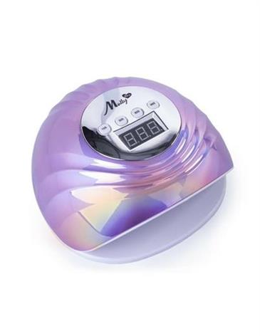 MOLLY LAC LAMPARA UÑAS LED 86W HOLOGRAFICA VIOLETA