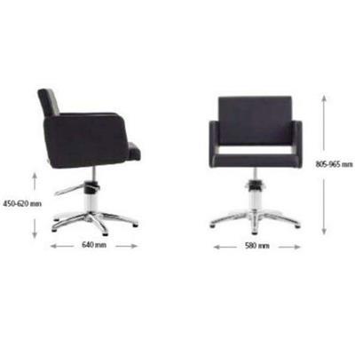 SILLON HIDRAULICO VENUS NEGRO