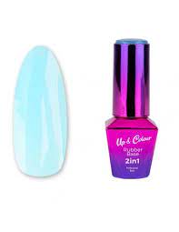 MOLLY LAC BASE RUBER SEMI COVER BLUE SILK Nº9